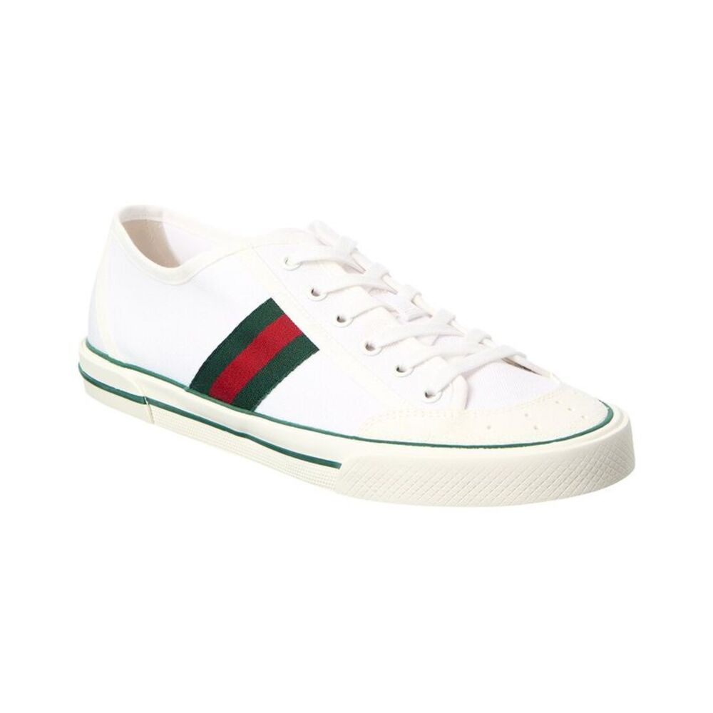 Gucci Tennis 1977 Canvas Sneaker, White